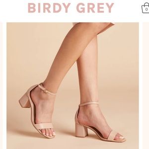 BIRDY GREY NATALIE CHUNKY HEEL